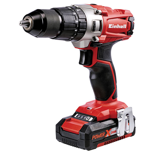 Einhell 4513834 Te Cd 18 2 Li Power X Change Combi Drill 18v 2 X 1