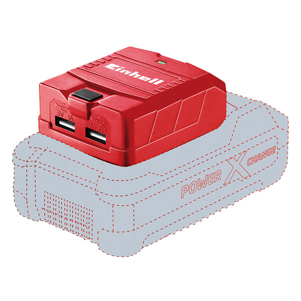 Einhell 4514120 Te Cp 18 Li Usb Solo Power X Change Battery Adapto