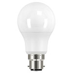 LED BC (B22) Opal GLS Non-Dimmable Bulb, Warm White 806 lm 9.2W (Pack 4)