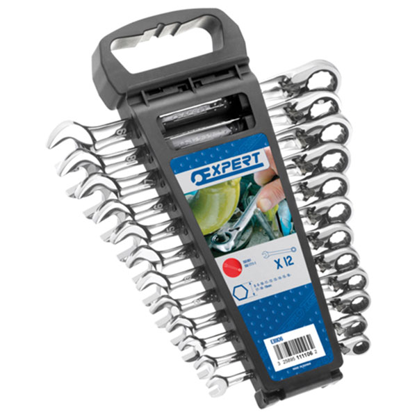 Click to view product details and reviews for Expert E111106 Ratchet Combination Spanner Set 12 Piece.