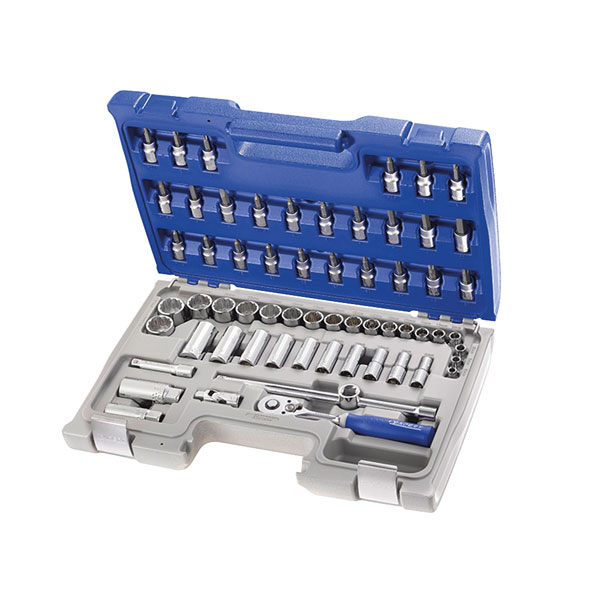 Expert E031806 Socket & Accessory Set of 61 Metic 3/8in Drive
