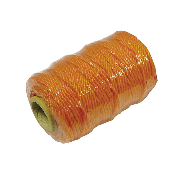 Faithfull 300 Polyethylene Brick Line 18m (59ft) Orange (Box of 12)