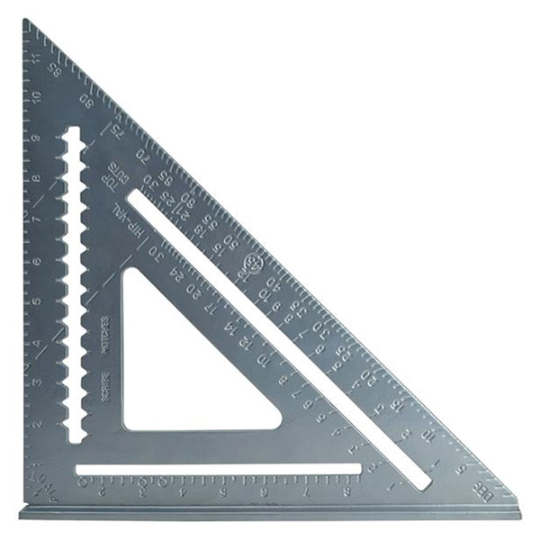 Faithfull FAICSQUICK12 Aluminium Roofing Square 300mm (12in)