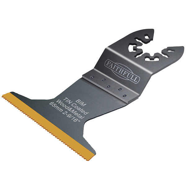 Faithfull M0010052TB Multi-Function Tool BiM Flush Cut TiN Coated ...