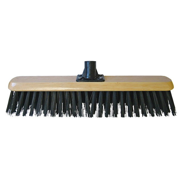 Faithfull FAIBRPVC18R Black PVC Platform Broom Head 450mm (18in) T...