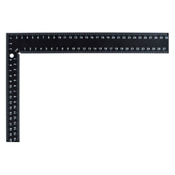 Black Steel Roofing Square 200 x 300mm (8 x 12in)