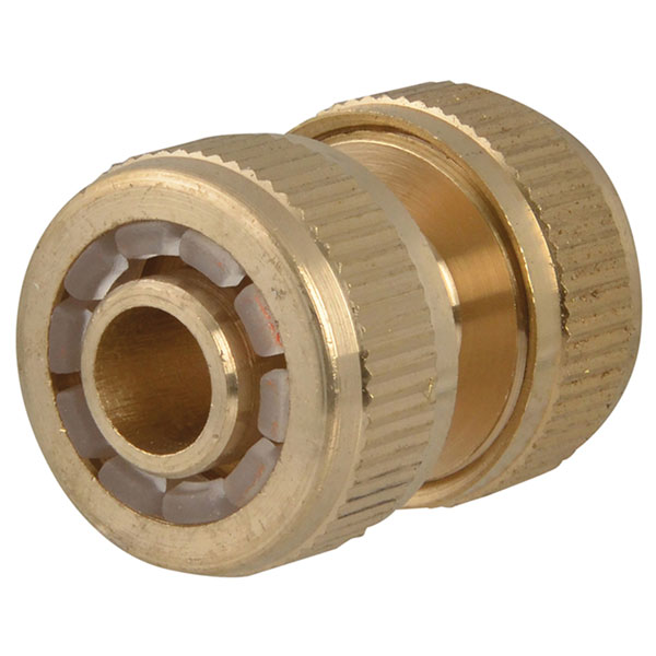 Faithfull FAIHOSEMEND Brass Hose Mender 12.5mm (1/2in)