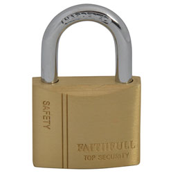 Brass Padlock Keyed Alike 2 x 40mm