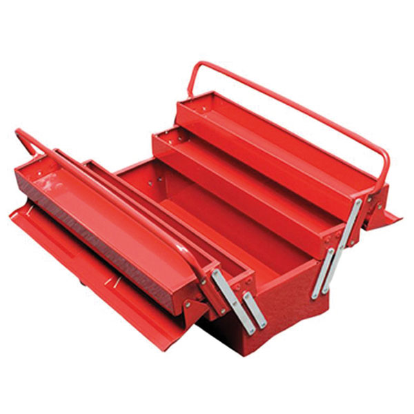  TBC123 Metal Cantilever Toolbox - 5 Tray 40cm (16in)