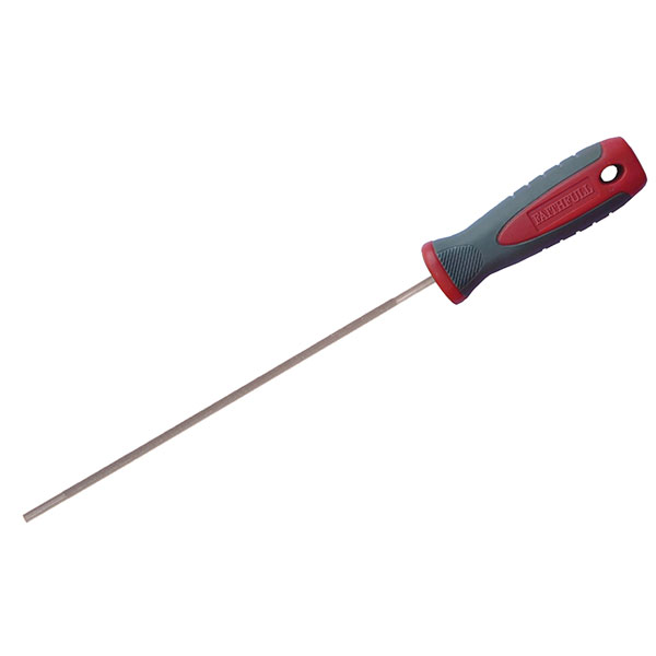 Faithfull WVCF0108 Handled Chainsaw File 200mm x 4mm (5/32in)