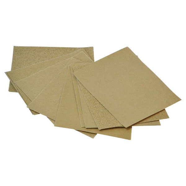 Faithfull 742510 Cork Block Glasspaper Sanding Sheets Assorted (Pa...