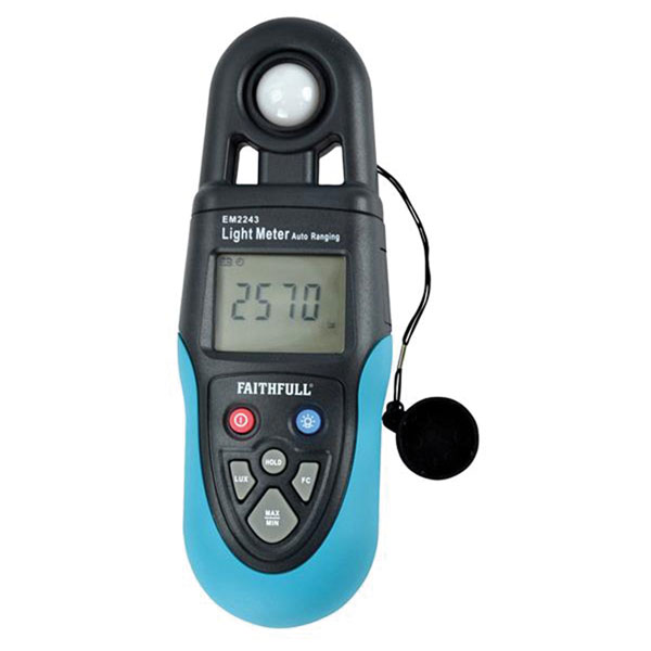 Faithfull EM2243 Digital Lux / Light Meter