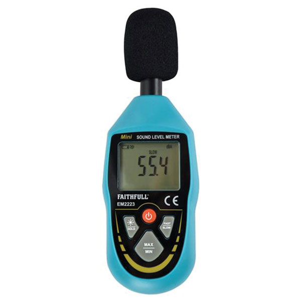 Faithfull EM2223 Digital Sound Level Meter