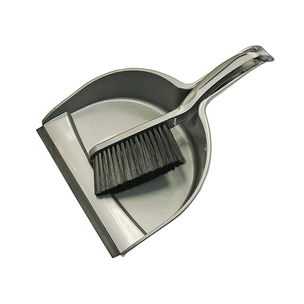  PB100S Dustpan & Brush Set Plastic (220mm)