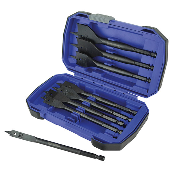 Faithfull FAIFBSET8 Flat Bit Set, 8 Piece
