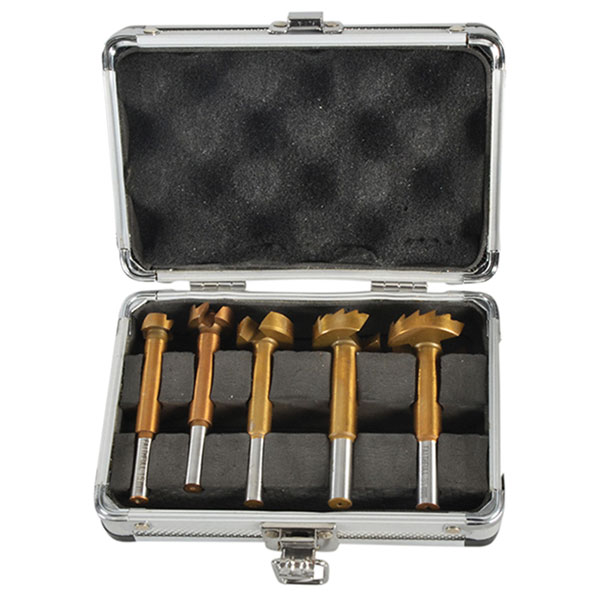 Faithfull FAIFORSET5 Forstner Bit Set, 5 Piece 15-35mm