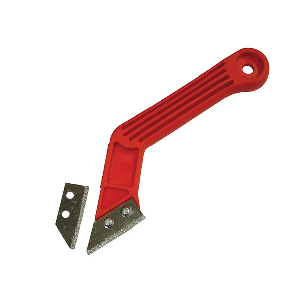 Faithfull FAITLGROUSAW Grout Rake with 2 Carbide Blades
