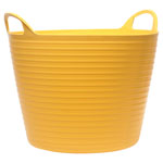 Heavy-Duty Polyethylene Flex Tub 15 litres Black