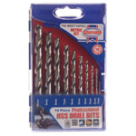 HSS Drill Bit Set of 10 M2 1 - 10mm