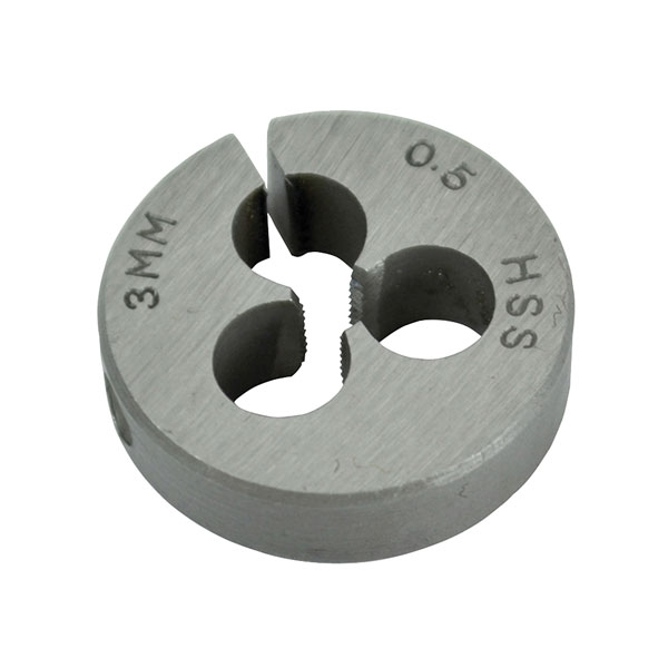 Faithfull FAIHSSDM6 HSS Straight Flute Split Die M6 x 1.0, 13/16in OD