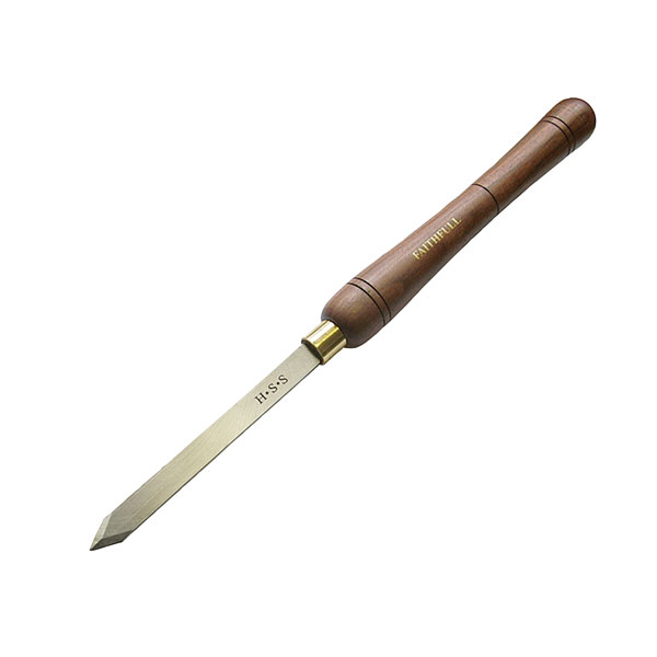 Faithfull TT007F HSS Turning Chisel 15mm Diamond Point Scraper