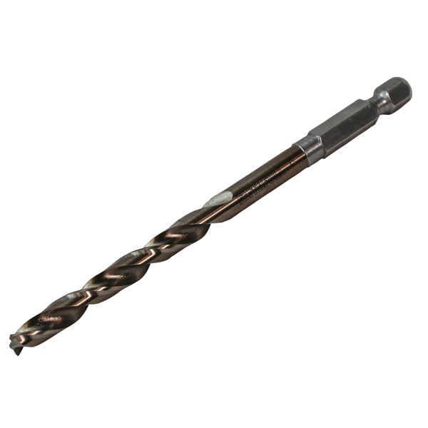 Faithfull FAIQC300C HSSE M35 Cobalt Quick-Change Impact Drill Bit ...