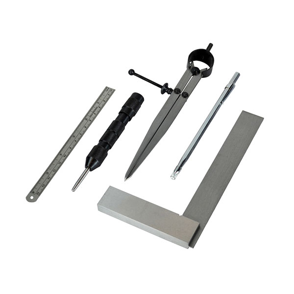 Faithfull ABH7428 Marking and Measuring Set, 5 Piece