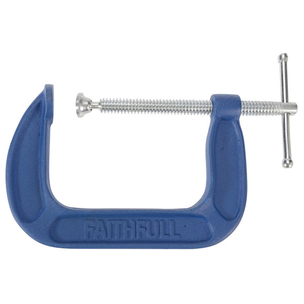Faithfull FAIGMD2 Medium-Duty G-Clamp 50mm (2in)