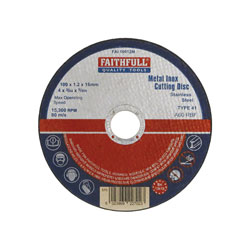 Metal Cut Off Disc 100 x 1.2 x 16mm