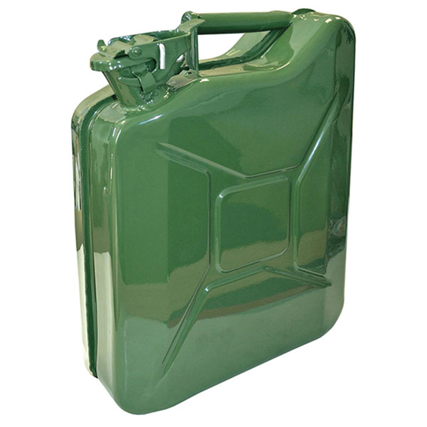  FAIAUJERRY10 Green Jerry Can - Metal 10 litre