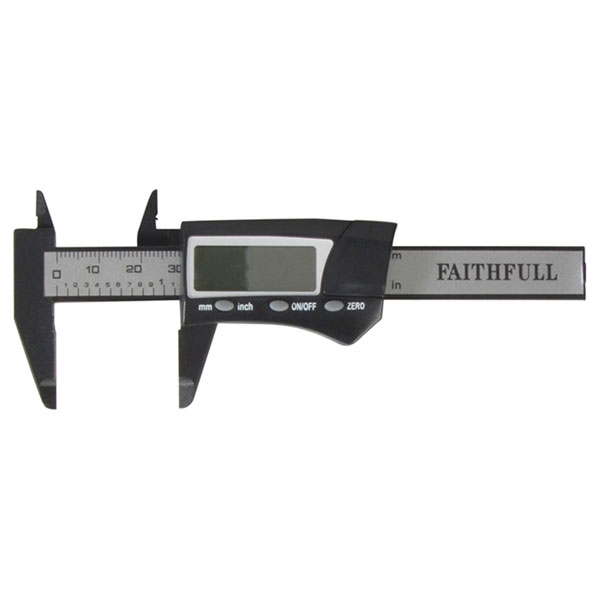 Faithfull FAICALDIG75 Mini Digital Caliper 75mm Capacity