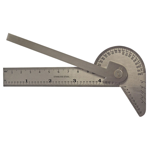 Faithfull 150396 Multi Purpose Angle Protractor 100mm (4in)
