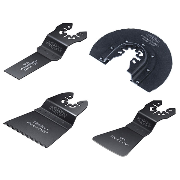  M0010105 Multi-Function Tool Flooring Blade Set 4 Piece