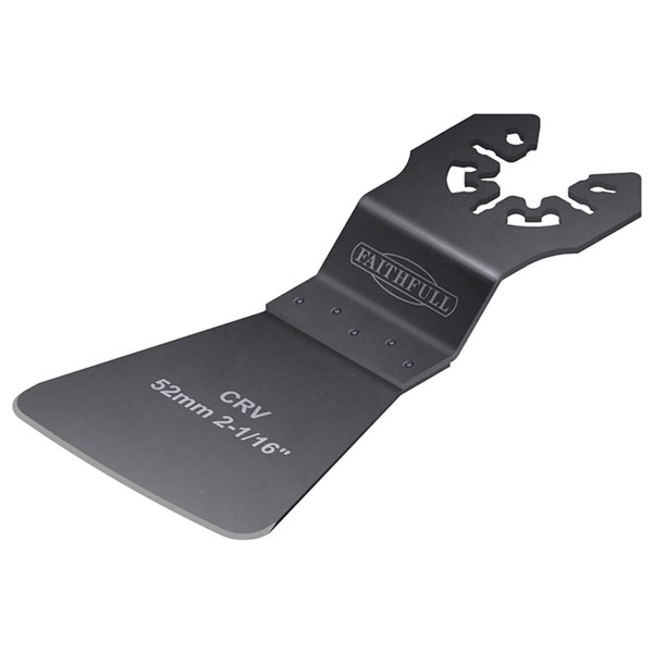 Faithfull M0010015 Multi-Functional Tool Flexible CrV Scraper 52mm