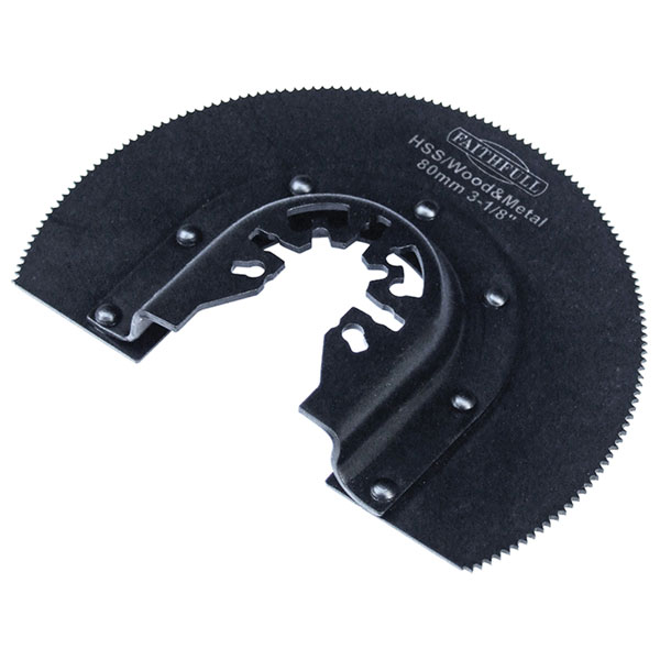 Faithfull M0010008A Multi-Functional Tool HSS Radial Blade Wood/Me...