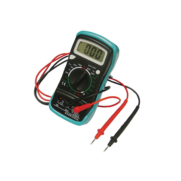 Faithfull EM820DL Multimeter LCD Display