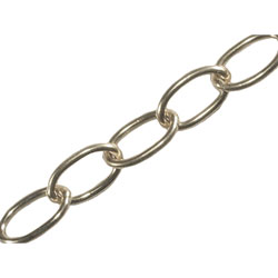 Oval Chain 1.8mm x 10m Chrome