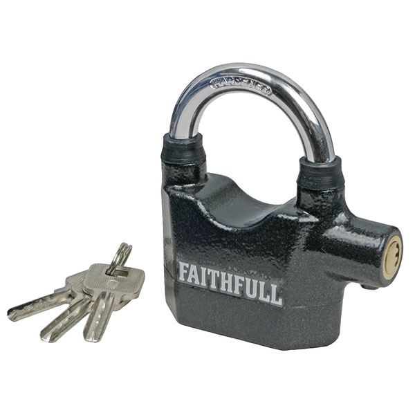 FAIPLALARM Padlock with Security Alarm 70mm