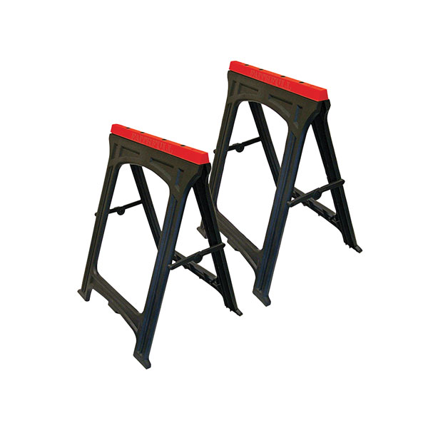  FAITRESTLESP Plastic Trestles Height 82cm x Length 57cm (Twin Pack)