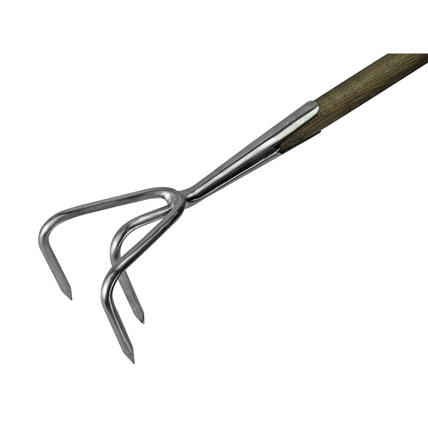 Faithfull FAIPRESCULSS Prestige Stainless Steel Cultivator Ash Handle