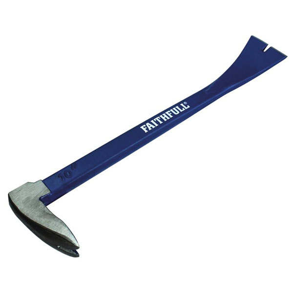 Faithfull FAIPRYNL10 Pry Bar/Nail Lifter 250mm (10in)