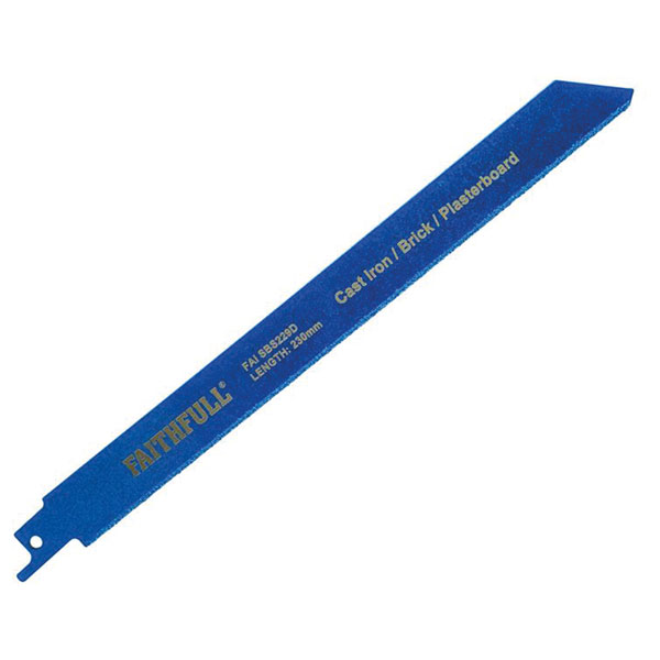  FAISBS229D S229D Sabre Saw Blade Diamond Grit 230mm