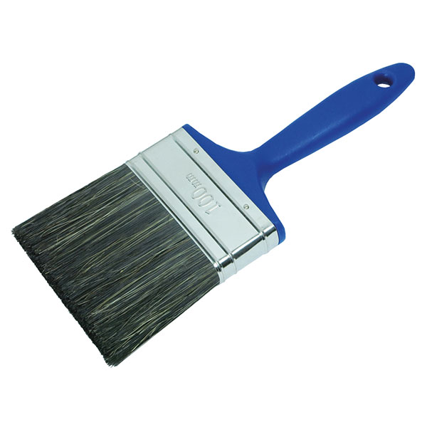 Faithfull 75018116 Shed & Fence Brush 100mm (4in)