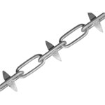 Spike Chain Galvanised 6mm x 5m Box - Max. Load 250kg