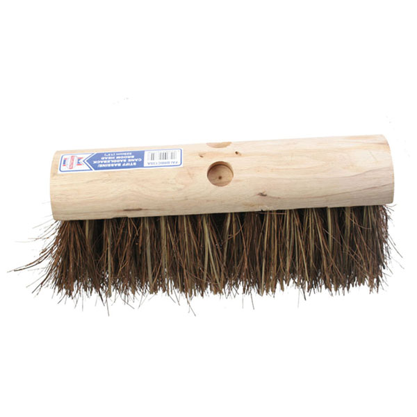 Faithfull PA506FA Stiff Bassine / Cane Saddleback Broom Head 325mm...
