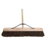 Stiff Bassine Broom 450mm (18in) + Handle & Stay