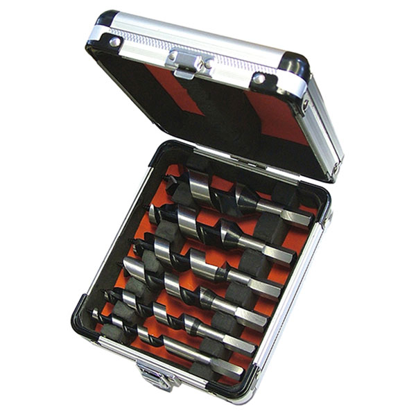 Faithfull FAICASSET6 Stubby Combination Wood Auger Bit Set, 6 Piec...