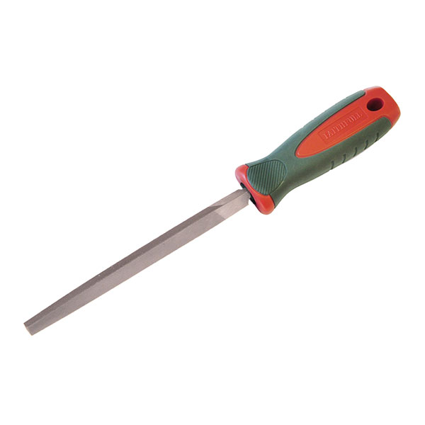 Faithfull SVTF0208 Three-Square Second Cut Engineers File 200mm (8in)
