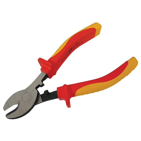 Faithfull VDE01012 VDE Cable Shears 175mm