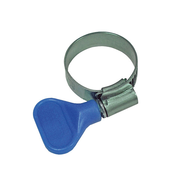 Slide Faithfull OX W/S 25 Wing Screw Hose Clip 16 - 25mm